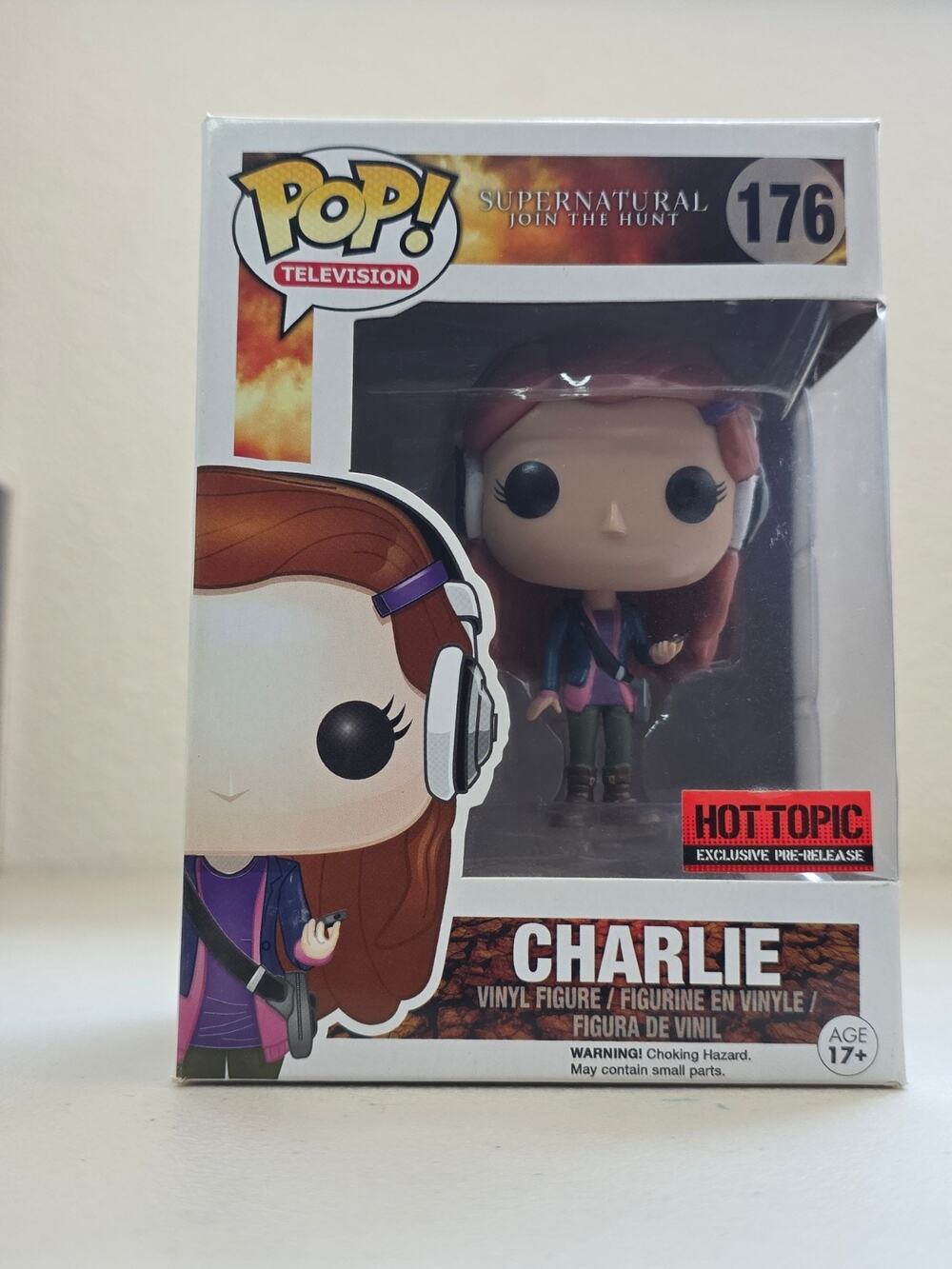 Funko Pop! Vinyl: Supernatural Charlie Bradbury #176 Hot Topic Exclusive